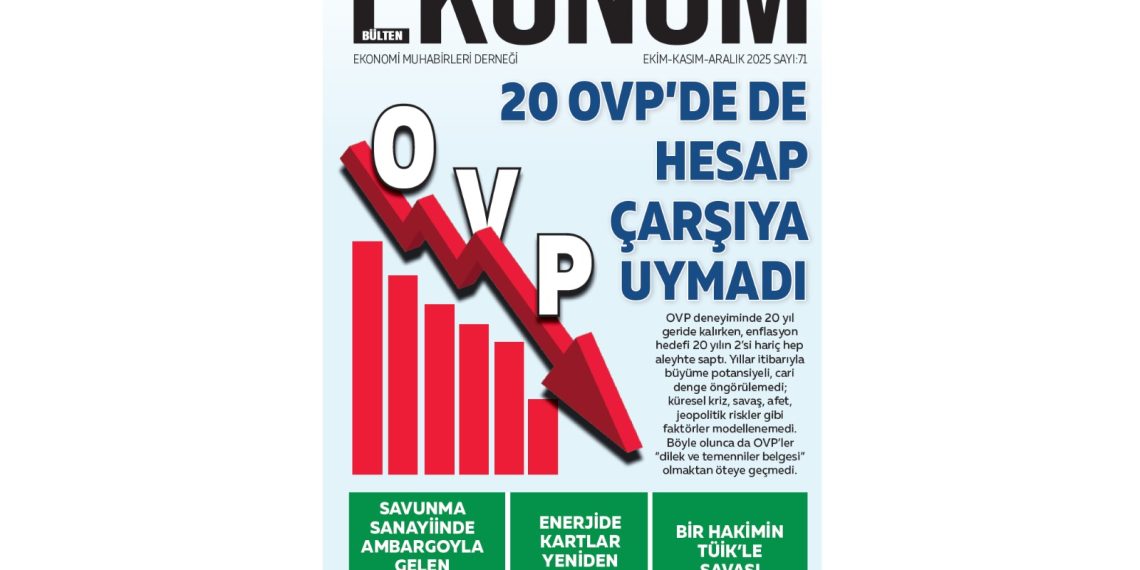 EKONOM’un 71. Sayısı yayımlandı