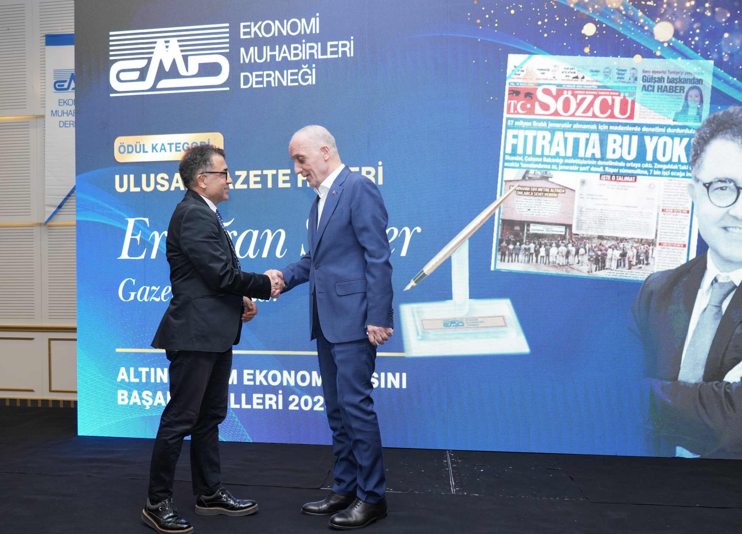 2025 ALTIN KALEM ÖDÜLLERİ SAHİPLERİNİ BULDU